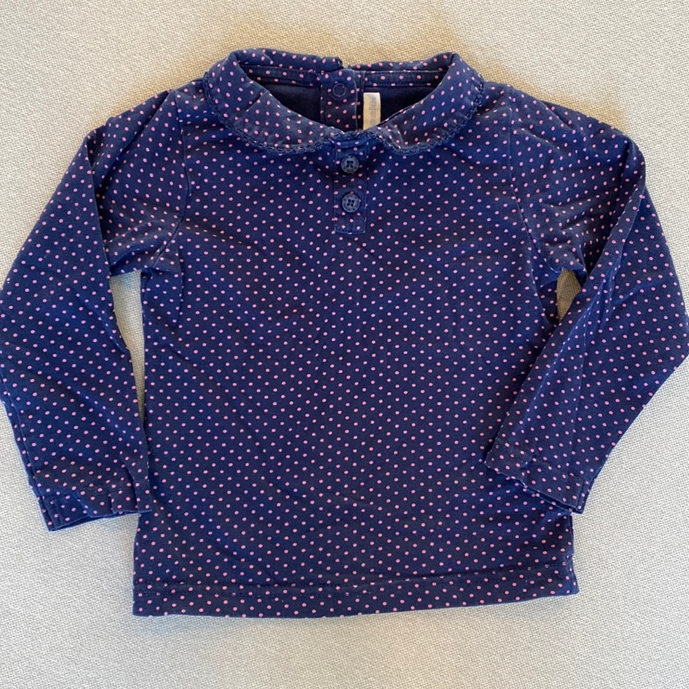 JoJo Maman Bebe Peter Pan Collar Shirt